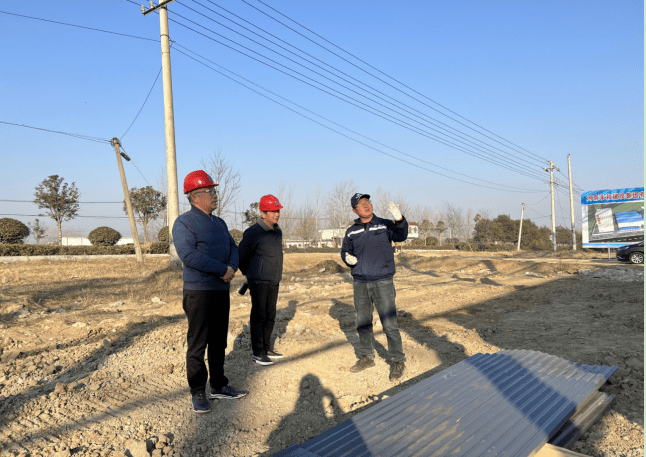 新年伊始謀發(fā)展 領導視察暖意濃