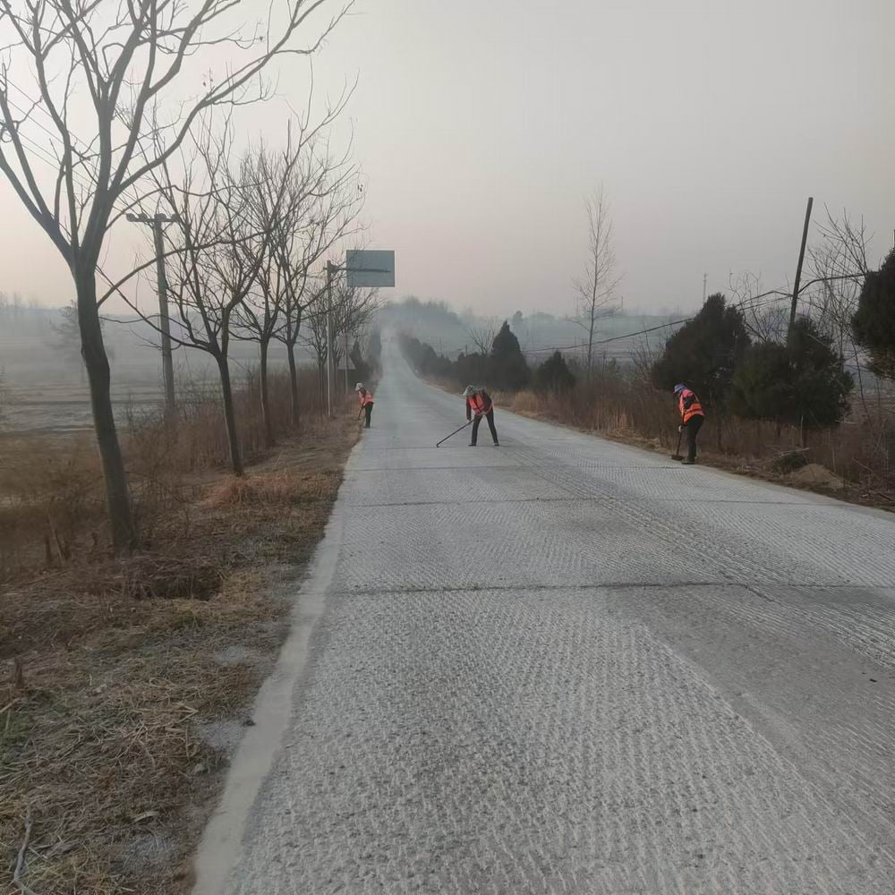 信陽市平橋區X002線北新店至胡店路網改善項目施工